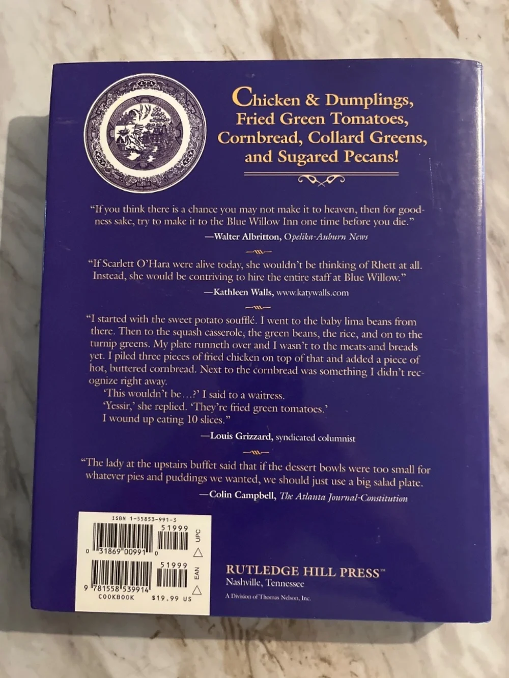 The Blue Willow Inn Cookbook